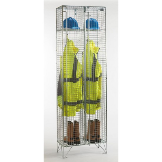 Single Door Wire Mesh Lockers