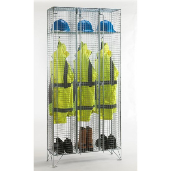 Single Door Wire Mesh Lockers