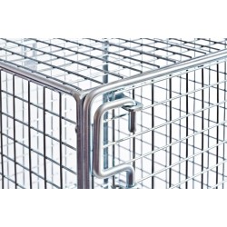 5 Compartment Economy Wire Mesh Lockers