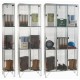 3 Compartment Economy Wire Mesh Lockers 3 Compartment Economy Wire Mesh Lockers
