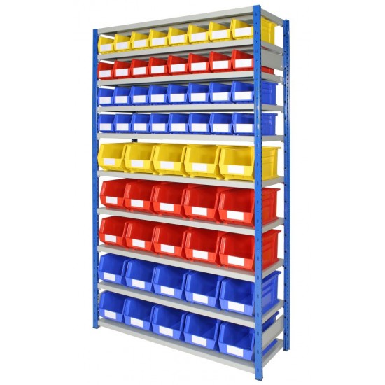 EXPO 4 BAYS WITH PLASTIC BINS (25 x ARTB40 + 32 x ARTB30)
