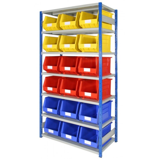 EXPO 4 BAYS WITH PLASTIC BINS (18 x ARTB50)