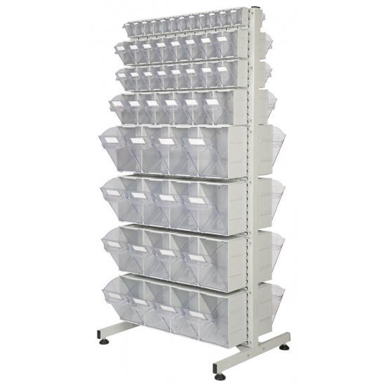 FREESTANDING DOUBLE SIDED STATIC RHINO TILT BIN KIT RTBDSSD