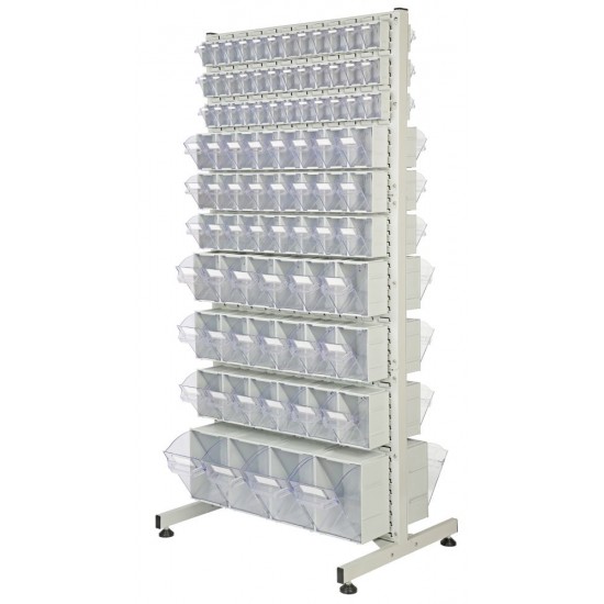 FREESTANDING DOUBLE SIDED STATIC RHINO TILT BIN KIT RTBDSSA