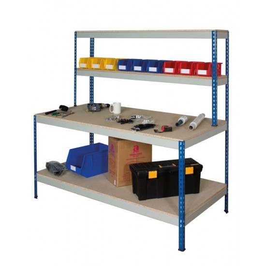 Rivet Workstation (Full Undershelf)