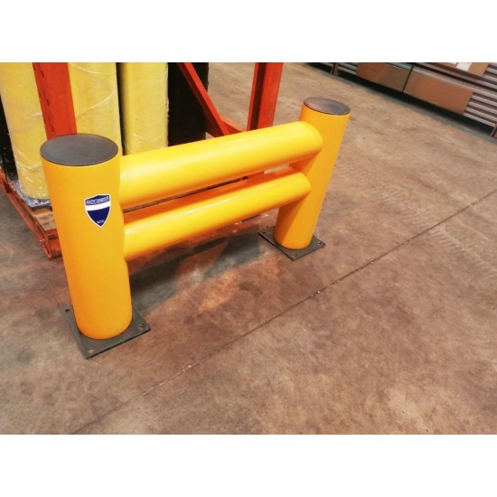 High Density Polyethylene Double Rail Barriers High Density Polyethylene Double Rail Barriers