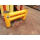High Density Polyethylene Double Rail Barriers High Density Polyethylene Double Rail Barriers