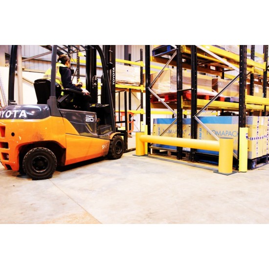 High Density Polyethylene Single Rail Barriers High Density Polyethylene Single Rail Barriers