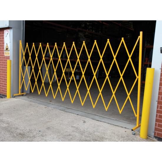 Large Expanding Mobile Safety Barrier SK99014