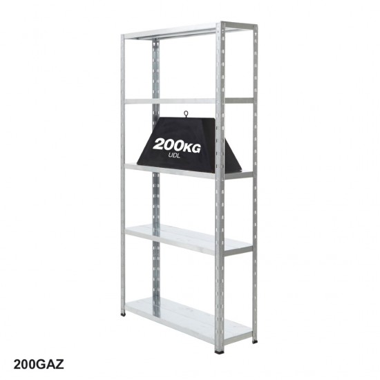 Budget Galvanised Shelving Bays Budget Galvanised Shelving Bays