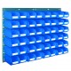 Barton Topstore Wall-Mounted Louvre Panel Bin Kit with 48 x TC2 Bins 010205 Barton Topstore Wall-Mounted Louvre Panel Bin Kit with 48 x TC2 Bins 010205