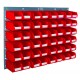 Barton Topstore Wall-Mounted Louvre Panel Bin Kit with 48 x TC2 Bins 010205 Barton Topstore Wall-Mounted Louvre Panel Bin Kit with 48 x TC2 Bins 010205