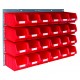 Barton Topstore Wall-Mounted Louvre Panel Bin Kit 010206 with 24 x TC3 Bins Barton Topstore Wall-Mounted Louvre Panel Bin Kit 010206 with 24 x TC3 Bins