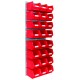 Barton Topstore Wall-Mounted Louvre Panel Bin Kit 010206V with 24 x TC3 Bins Barton Topstore Wall-Mounted Louvre Panel Bin Kit 010206V with 24 x TC3 Bins