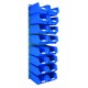 Barton Topstore Wall-Mounted Louvre Panel Bin Kit 010207V with 16 x TC4 Bins Barton Topstore Wall-Mounted Louvre Panel Bin Kit 010207V with 16 x TC4 Bins