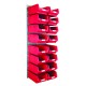 Barton Topstore Wall-Mounted Louvre Panel Bin Kit 010207V with 16 x TC4 Bins Barton Topstore Wall-Mounted Louvre Panel Bin Kit 010207V with 16 x TC4 Bins