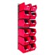 Barton Topstore Wall-Mounted Louvre Panel Bin Kit 010208V with 12 x TC5 Bins Barton Topstore Wall-Mounted Louvre Panel Bin Kit 010208V with 12 x TC5 Bins