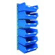 Barton Topstore Wall-Mounted Louvre Panel Bin Kit 010209V with 6 x TC6 Bins Barton Topstore Wall-Mounted Louvre Panel Bin Kit 010209V with 6 x TC6 Bins