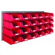 Barton Topstore Wall-Mounted Louvre Panel Bin Kit 010212 with 24 x TC4 Bins Barton Topstore Wall-Mounted Louvre Panel Bin Kit 010212 with 24 x TC4 Bins
