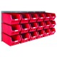 Barton Topstore Wall-Mounted Louvre Panel Bin Kit 010213 with 18 x TC5 Bins Barton Topstore Wall-Mounted Louvre Panel Bin Kit 010213 with 18 x TC5 Bins