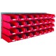 Barton Topstore Wall-Mounted Louvre Panel Bin Kit 010217 with 32 x TC4 Bins Barton Topstore Wall-Mounted Louvre Panel Bin Kit 010217 with 32 x TC4 Bins