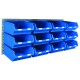 Barton Topstore Wall-Mounted Louvre Panel Bin Kit 010219 with 12 x TC6 Bins Barton Topstore Wall-Mounted Louvre Panel Bin Kit 010219 with 12 x TC6 Bins