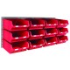 Barton Topstore Wall-Mounted Louvre Panel Bin Kit 010219 with 12 x TC6 Bins Barton Topstore Wall-Mounted Louvre Panel Bin Kit 010219 with 12 x TC6 Bins
