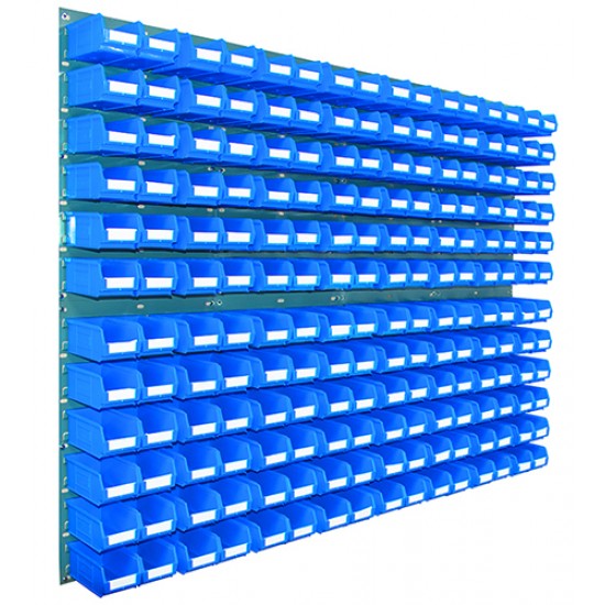 Barton Topstore Wall-Mounted Louvre Panel Bin Kit 010225 with 192 x TC2 Bins Barton Topstore Wall-Mounted Louvre Panel Bin Kit 010225 with 192 x TC2 Bins