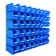 Barton Topstore Wall-Mounted Louvre Panel Bin Kit 010228 with 48 x TC5 Bins Barton Topstore Wall-Mounted Louvre Panel Bin Kit 010228 with 48 x TC5 Bins