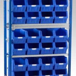 Toprax Standard bay Shelving With TC Size 5 Bin Kits