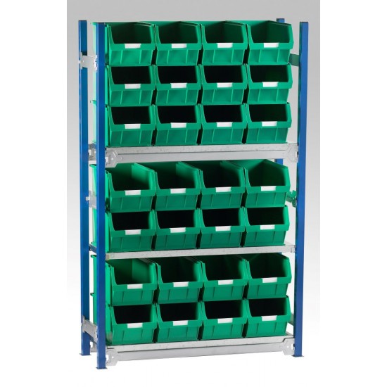 Toprax Standard bay Shelving With TC Size 5 Bin Kits Toprax Standard bay Shelving With TC Size 5 Bin Kits
