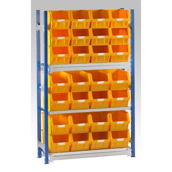 Toprax Standard bay Shelving With TC Size 5 Bin Kits Toprax Standard bay Shelving With TC Size 5 Bin Kits