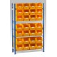 Toprax Standard bay Shelving With TC Size 5 Bin Kits Toprax Standard bay Shelving With TC Size 5 Bin Kits