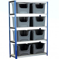 Eco-Rax Space Bin Shelving Kit 441245/SB