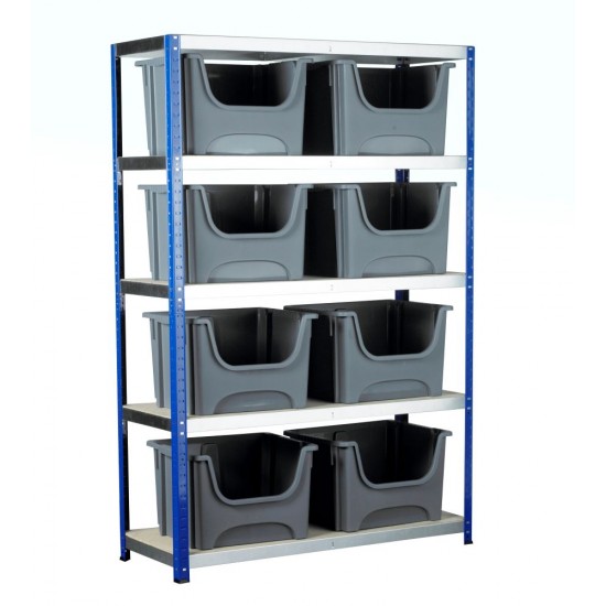 Eco-Rax Space Bin Shelving Kit 441245/SB