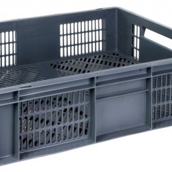 European Stacking 600 x 400mm Ventilated Containers E6415-2020/2 (27 Litre)