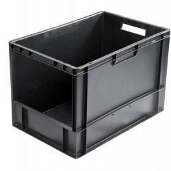European 600 x 400mm Open Fronted Stacking Containers E6440-4P20/2 (76 Litre)