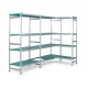 Hygienic Aluminium Shelving ARSA400 Hygienic Aluminium Shelving ARSA400