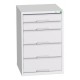 Bott Verso 525mm Wide 5 Drawer cabinet 16925012 Bott Verso 525mm Wide 5 Drawer cabinet 16925012