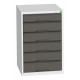 Bott Verso 525mm Wide 6 Drawer Cabinet 16925014 Bott Verso 525mm Wide 6 Drawer Cabinet 16925014
