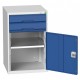 Bott Verso 525mm Wide Cupboard + 2 Drawers 16925016 Bott Verso 525mm Wide Cupboard + 2 Drawers 16925016