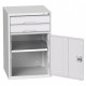Bott Verso 525mm Wide Cupboard + 2 Drawers 16925016 Bott Verso 525mm Wide Cupboard + 2 Drawers 16925016