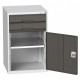 Bott Verso 525mm Wide Cupboard + 2 Drawers 16925016 Bott Verso 525mm Wide Cupboard + 2 Drawers 16925016