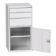 Bott Verso 525mm Wide Cupboard + 3 Drawers 16925061 Bott Verso 525mm Wide Cupboard + 3 Drawers 16925061