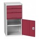 Bott Verso 525mm Wide Cupboard + 3 Drawers 16925061 Bott Verso 525mm Wide Cupboard + 3 Drawers 16925061