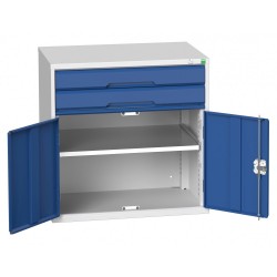 Bott Verso 800mm Wide Cupboard + 2 x Drawer Cabinet 16925116