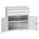 Bott Verso 800mm Wide Cupboard + 2 x Drawer Cabinet 16925116 Bott Verso 800mm Wide Cupboard + 2 x Drawer Cabinet 16925116