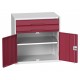 Bott Verso 800mm Wide Cupboard + 2 x Drawer Cabinet 16925116 Bott Verso 800mm Wide Cupboard + 2 x Drawer Cabinet 16925116