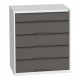 Bott Verso 800mm Wide 5 Drawer Cabinet 16925117