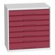 Bott Verso 800mm Wide 8 Drawer Cabinet 16925133 Bott Verso 800mm Wide 8 Drawer Cabinet 16925133
